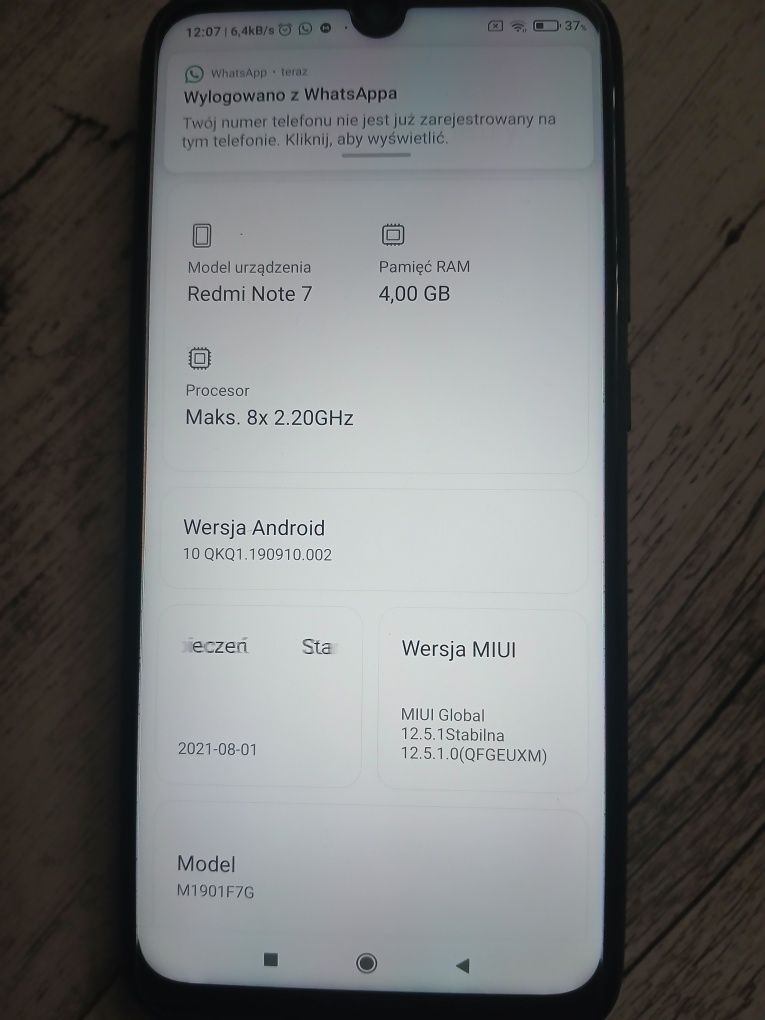 Xiaomi redmi note 7