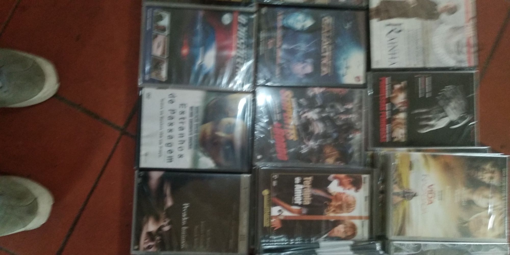 DVD completamente novos ainda na embalagem