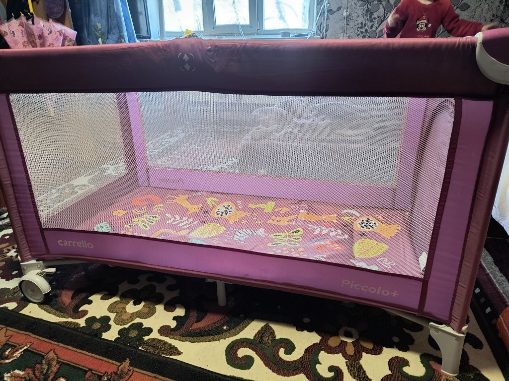Манеж ліжечко carrello piccolo+