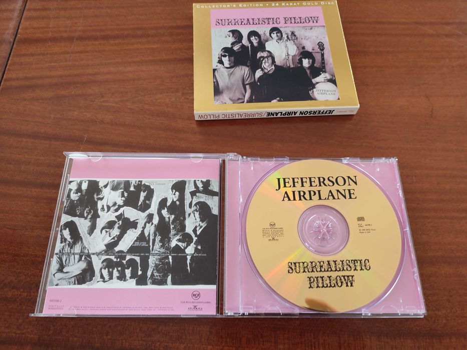 Jefferson Airplane Surrealistic Pillow(24 KT Gold disc)