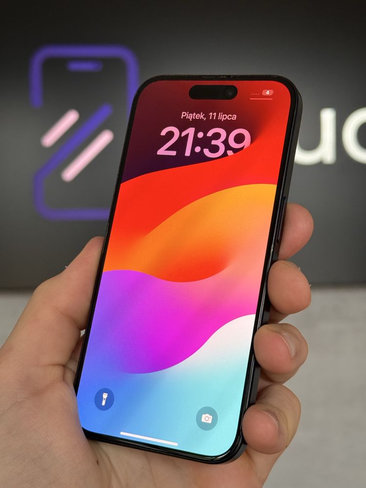 RATY 0% iPhone 15 Pro 256GB BATERIA 97% GWARANCJA 12 miesięcy!!!