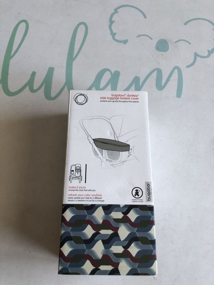 Bugaboo Donkey NOWE przykrycie kosza bocznego Waves