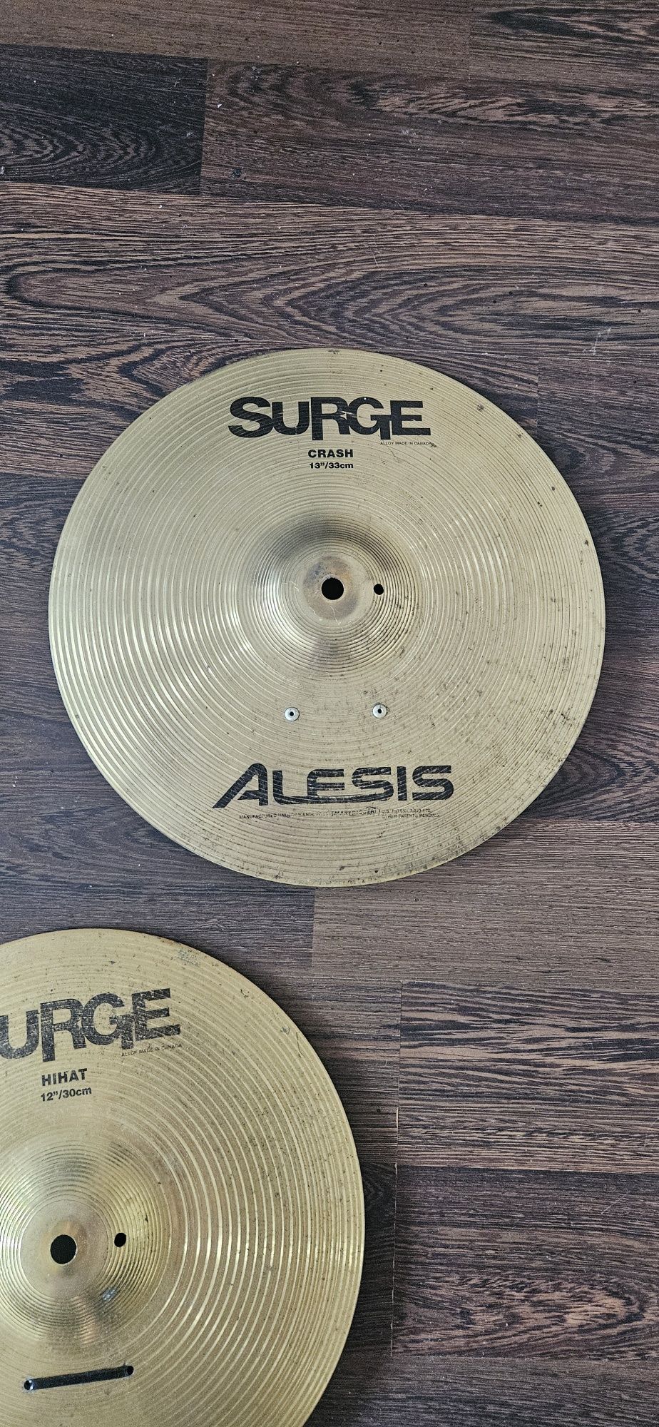 Talerze Alesis Surge perkusja elektroniczna ride crash hihat