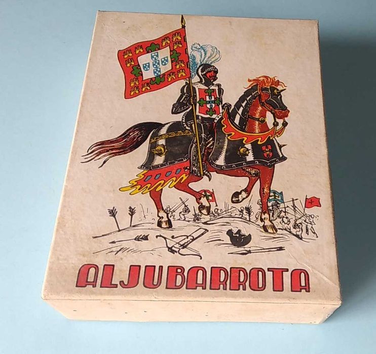 RARA Caixa de Envelopes de Carta "ALJUBARROTA" anos 50, novos sem uso.