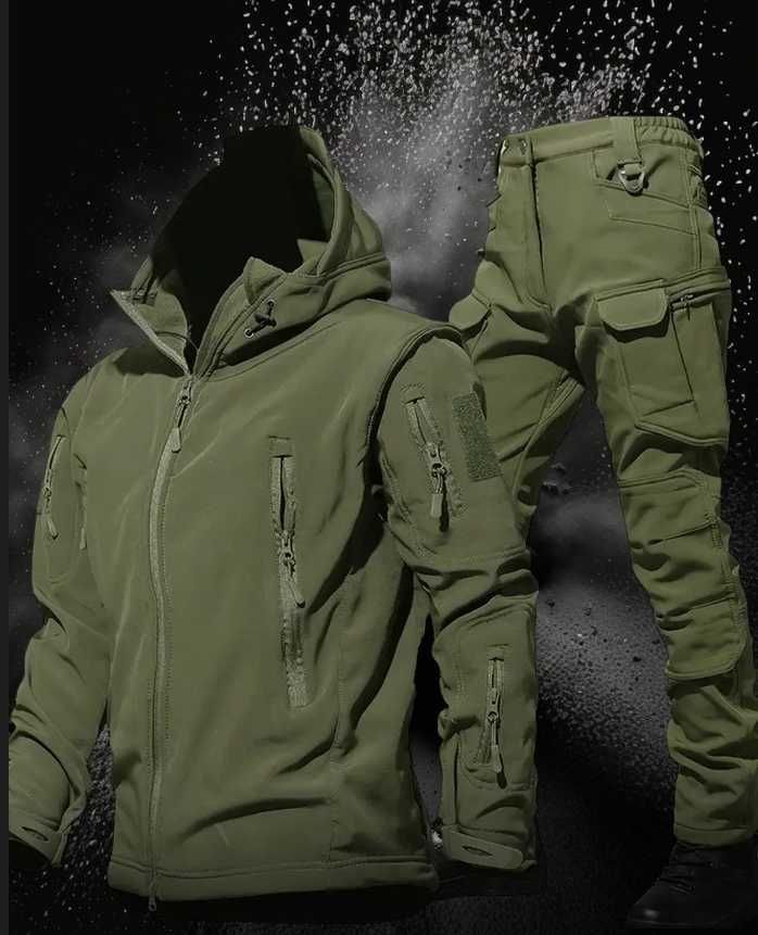Софтшел костюм, Тактический softshell куртка + штани тактичний, Олива