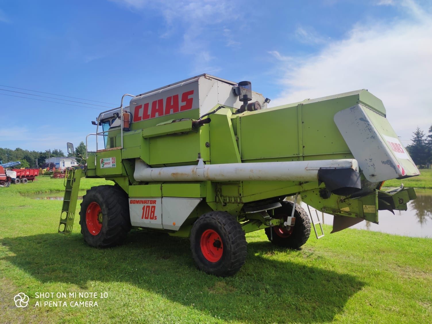 Claas Dominator 108 / Heder 5 m z wózkiem/ Klimatyzacja