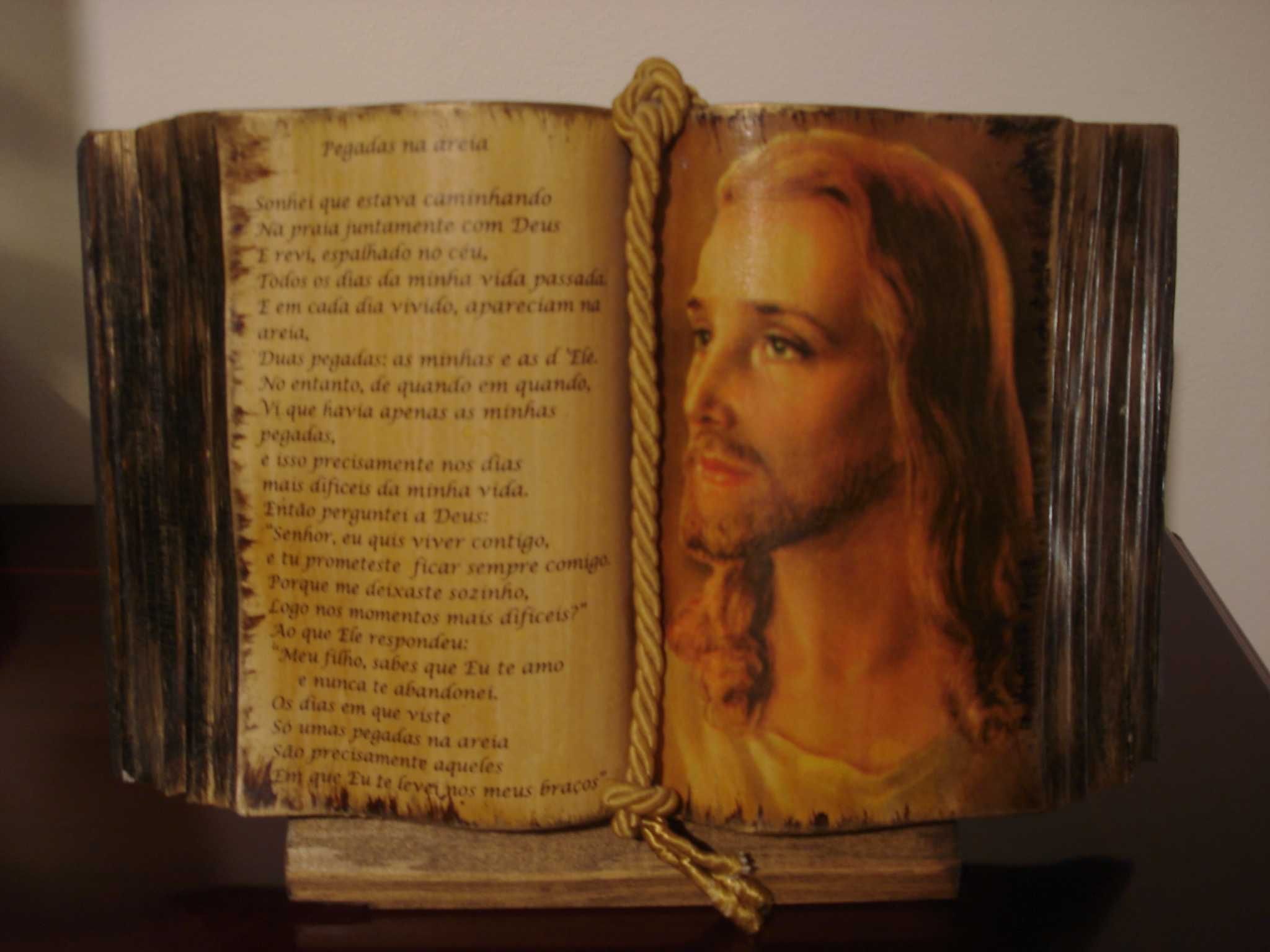 Peças decorativas com texto