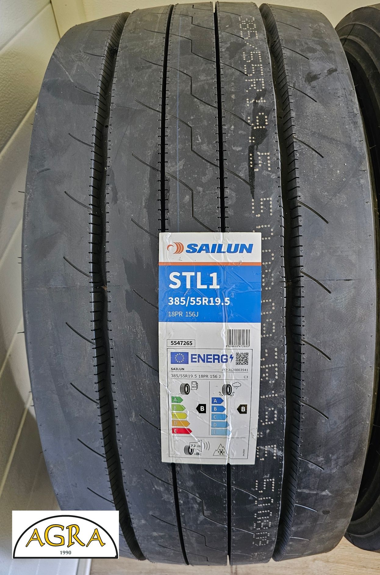 385/55r19.5 (1140netto) SAILUN  nowa opona opony naczepa AUTOSTRADA