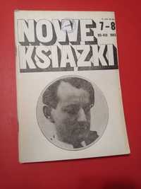 Nowe książki, nr 7-8, lipiec-sierpień 1985, Malraux