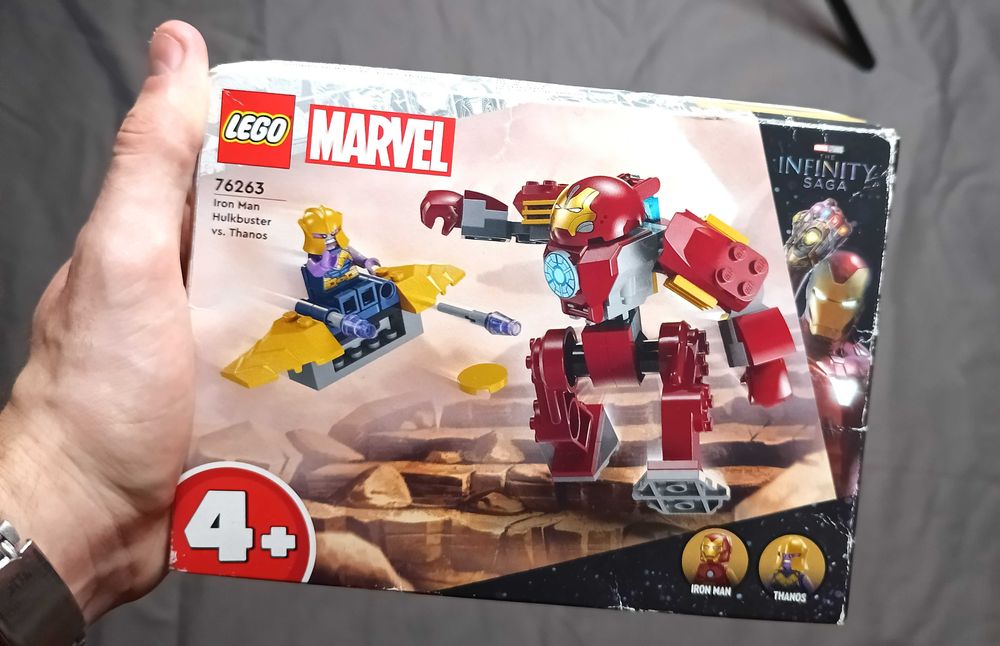 Лего Халкбастер Железный Человек Танос LEGO Super Heroes Marvel 76263