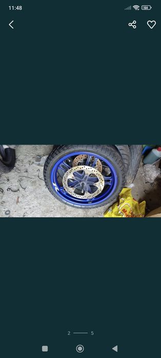 Yamaha yzf r 125 koło felga tarcza opona