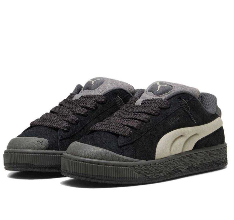 (БЕЗ ПЕРЕДОПЛАТИ)Puma Suede XI Crush пума суеде ікс ель чорні
