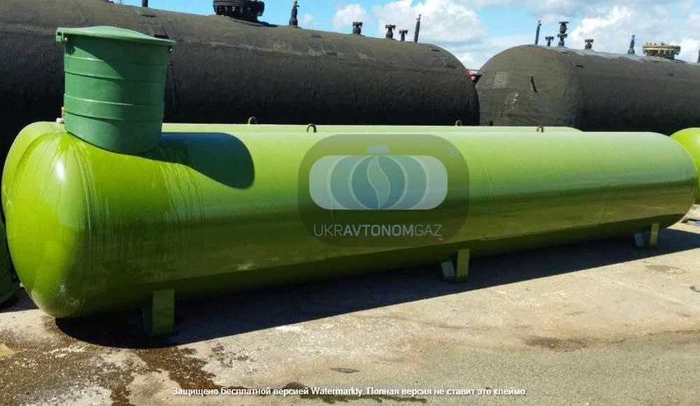 Газгольдер, ємність 9.2 м.куб, резервуар, бочка для ЗВГ