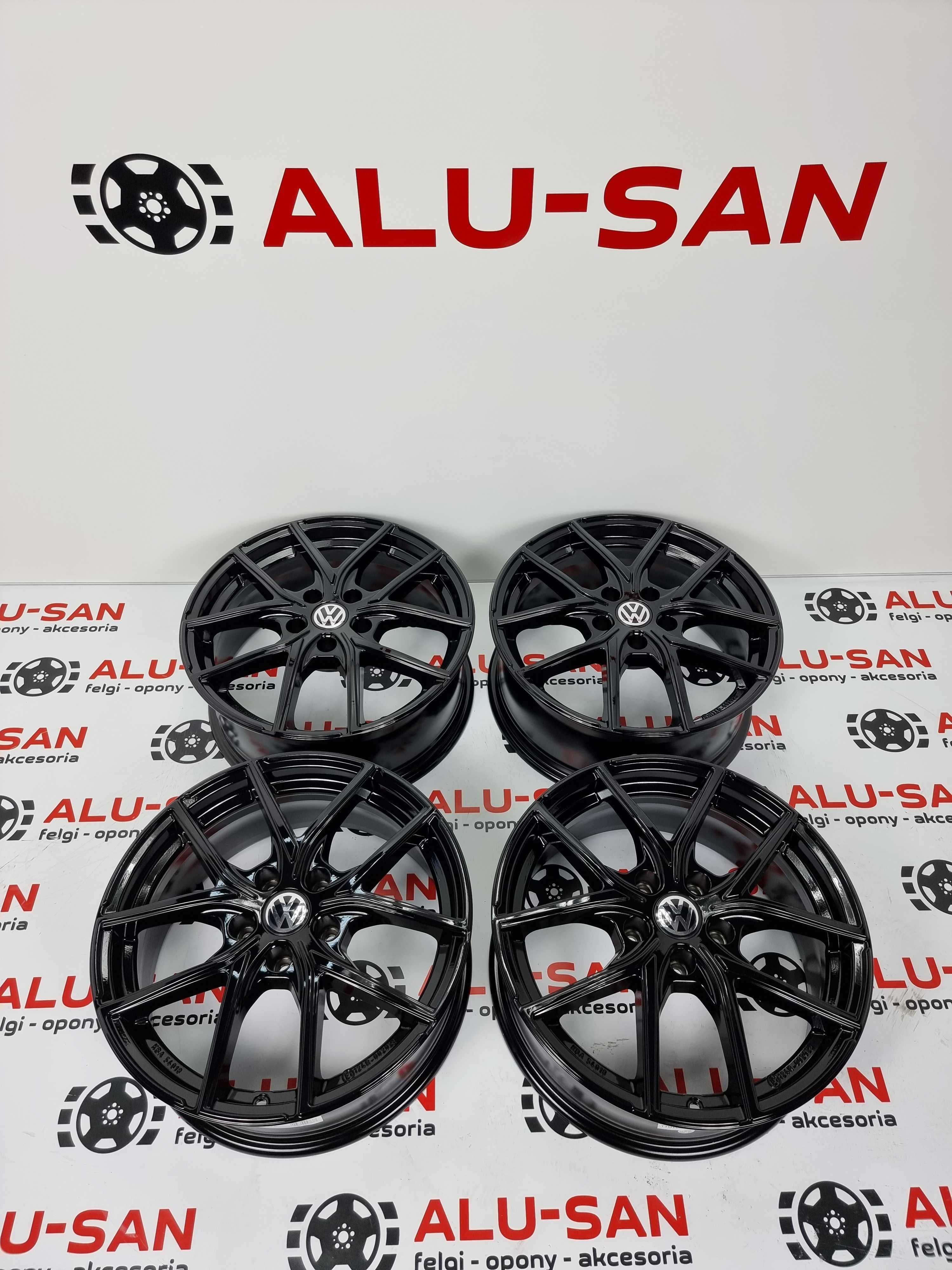 Nowe alufelgi VW 17" 5x112 PASSAT B5 B6 B7 B8 CC SCIROCCO Czarne