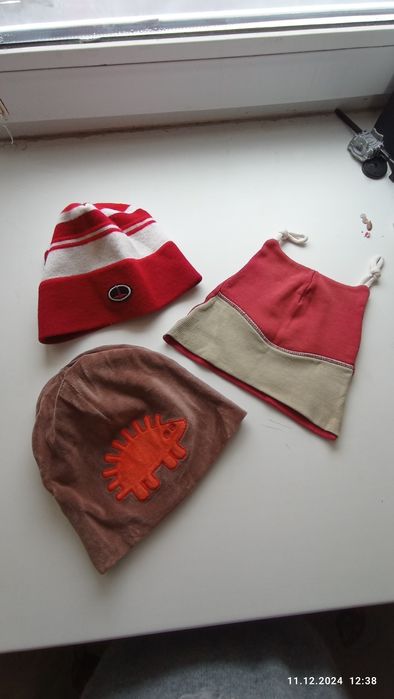 Шапки лотом на возраст 2-4 года