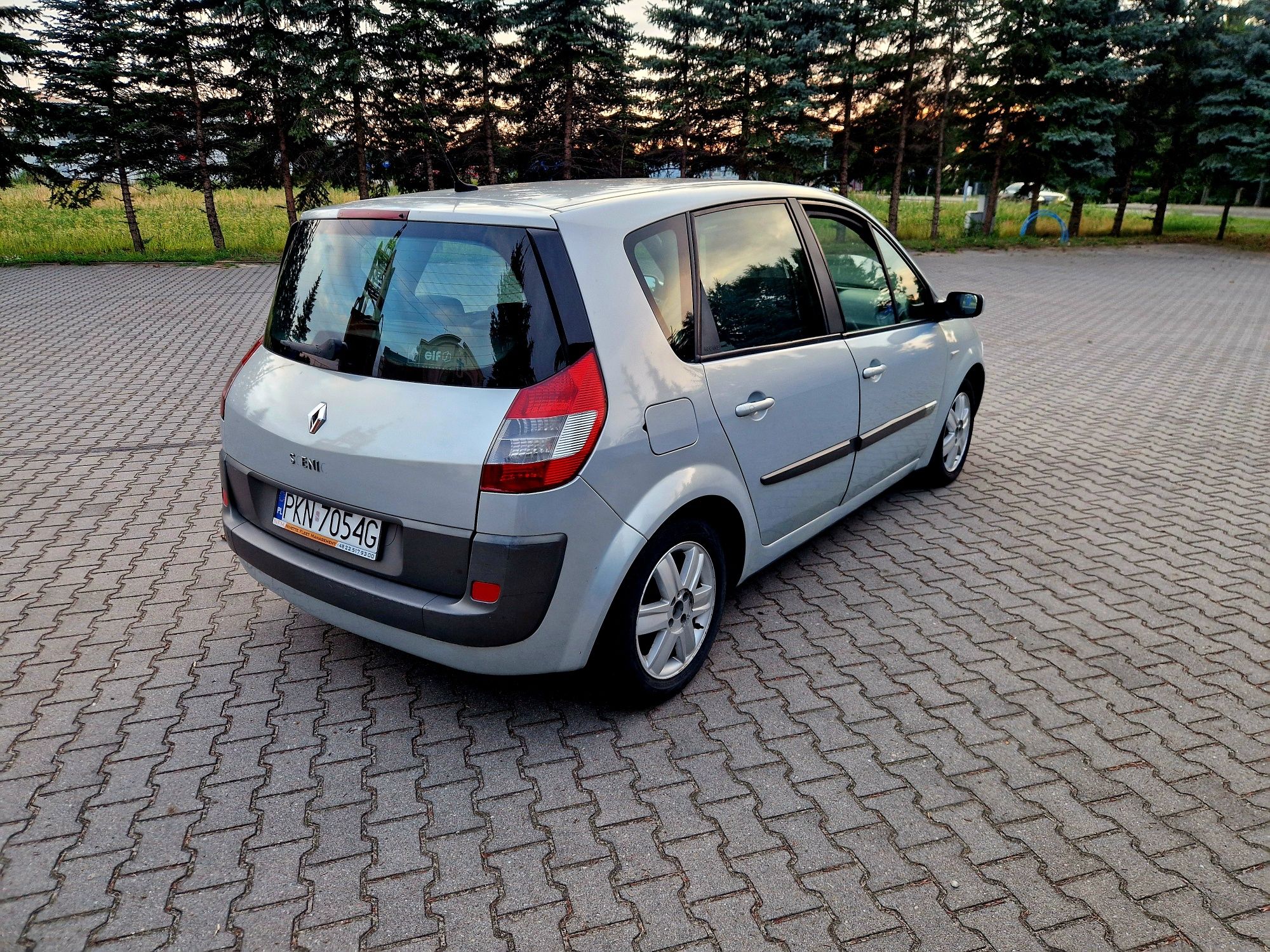 Renault Scenic 1.9 dCi 115 KM sześć biegów klima Alu