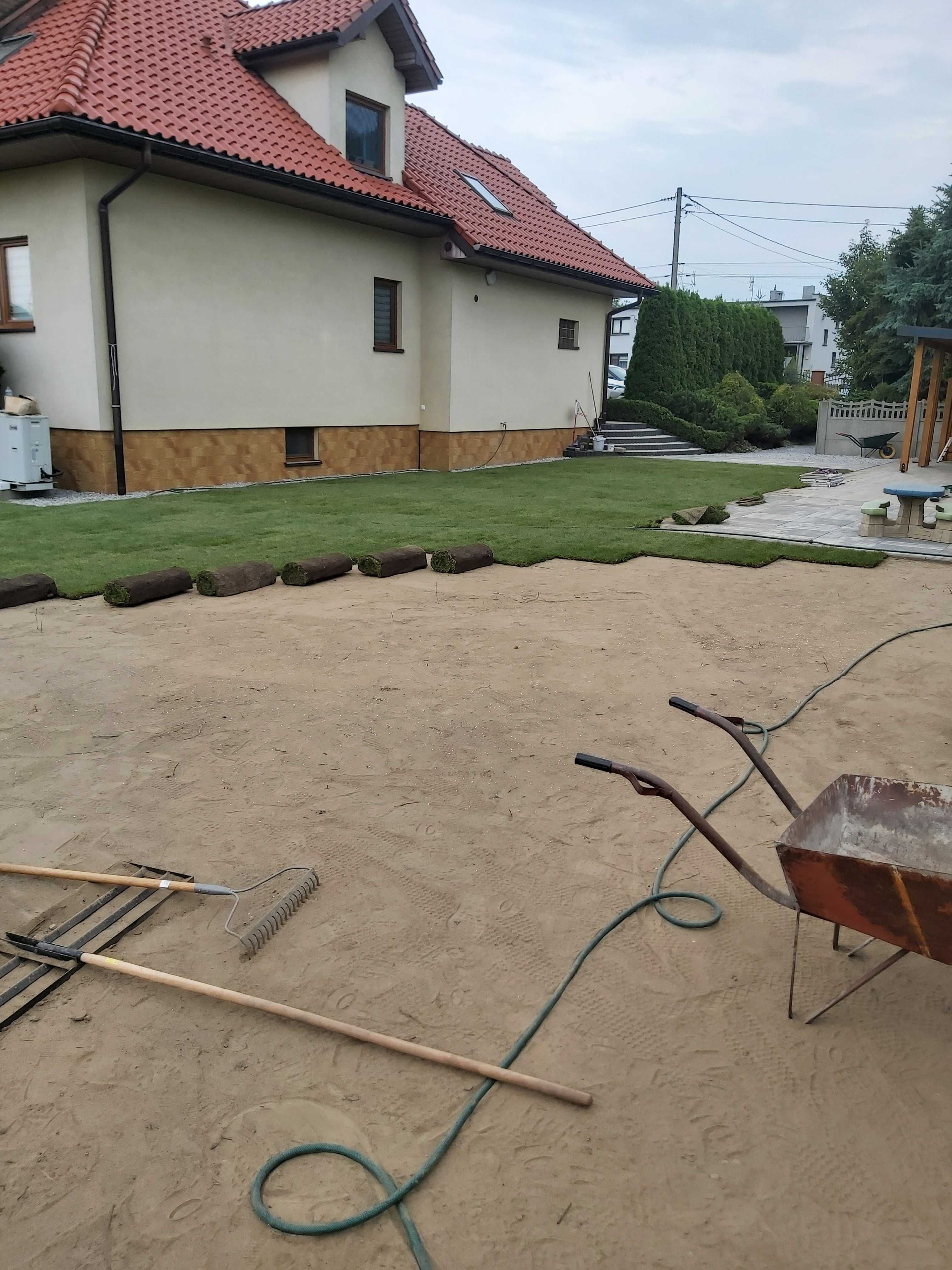 Minikoparka, usługi minikoparką, transport, brukarstwo, ogrodnictwo