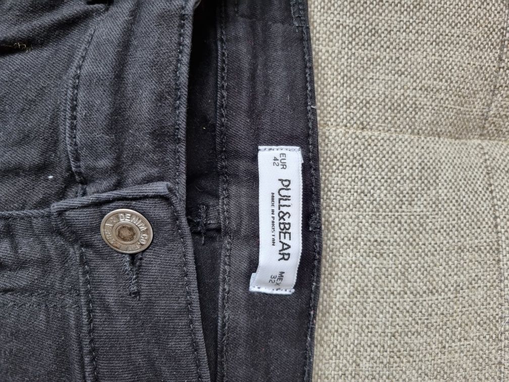 Spodnie damskie czarne Pull&Bear