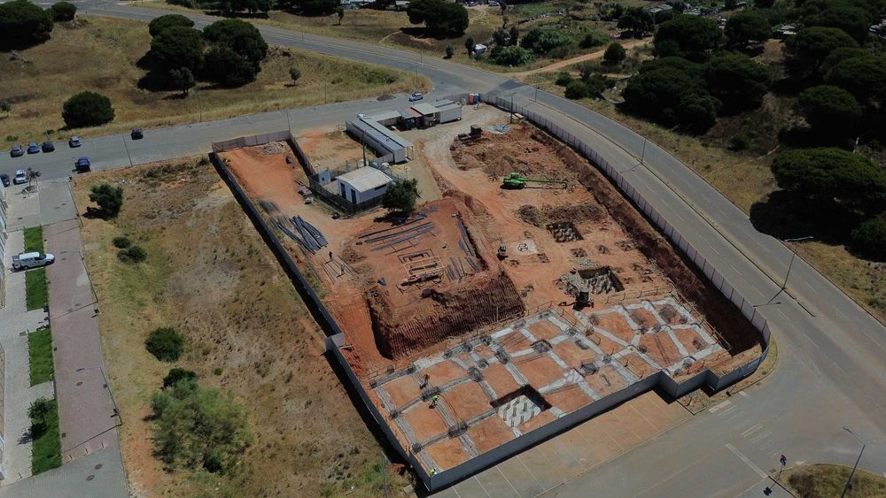Filmagem de Drone Inspeção de obras Construção Telhados