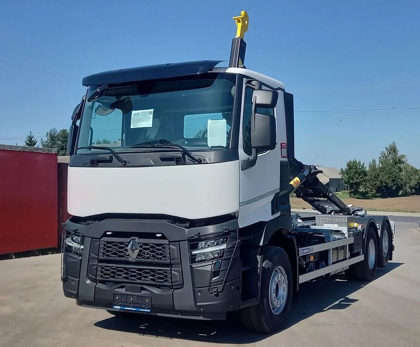 Renault C440 6X2  Renault C440, 6X2, Hakowiec Hyvalift, Wynajem