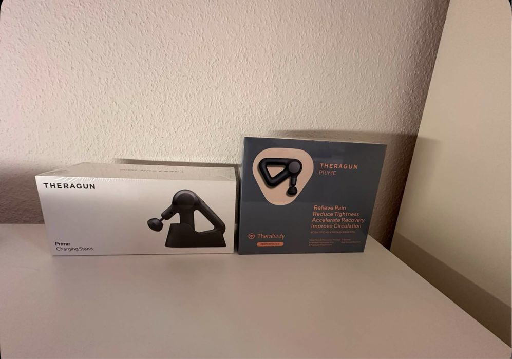 NOWY! Theragun Prime ZESTAW + Podstawa Ładująca HIT na Prezent masazer
