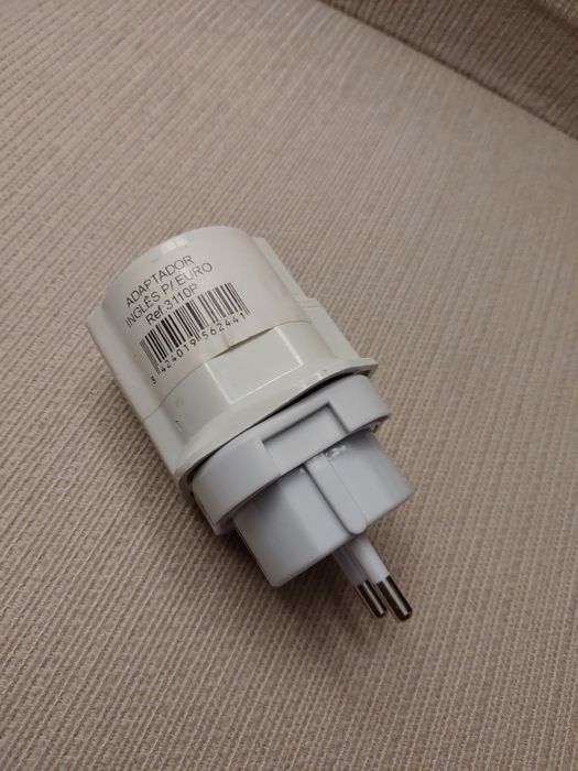 Adaptador inglês p/euro
