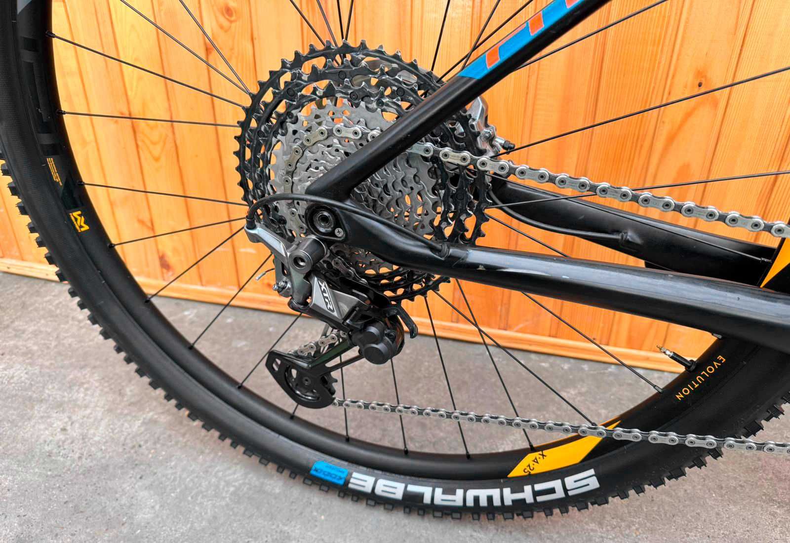 Cube Reaction ONE, Shimano  XTR M-9100, легка вага 9.500