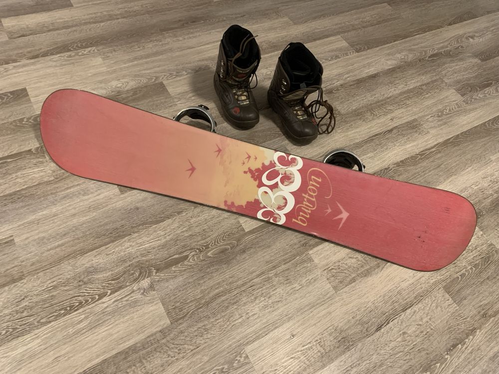 Snowboard zestaw