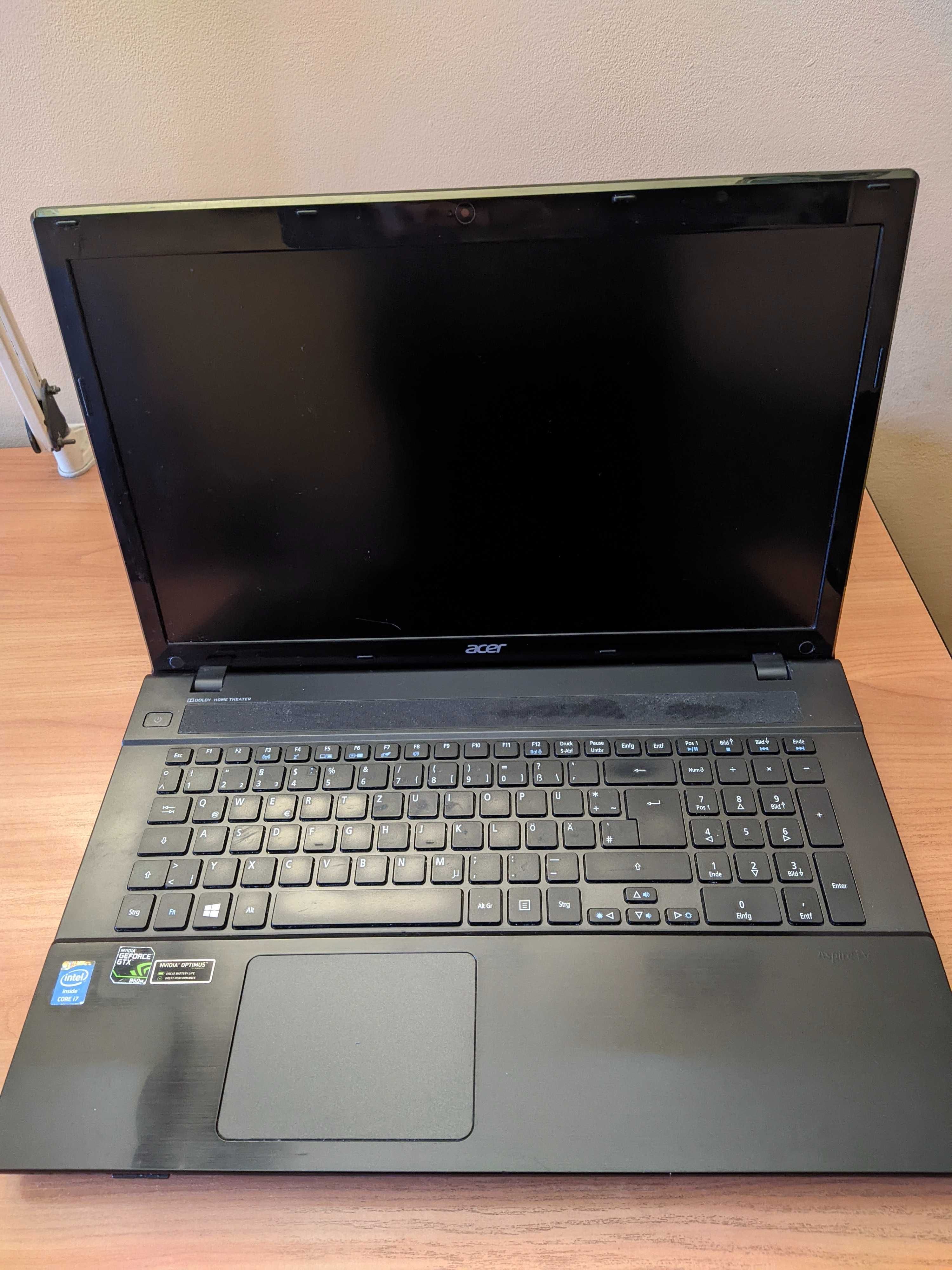 Ноутбук Acer Aspire V3 772G 17.3 FHD Intel 7-4702HQ  NVIDIA GTX 850M 2