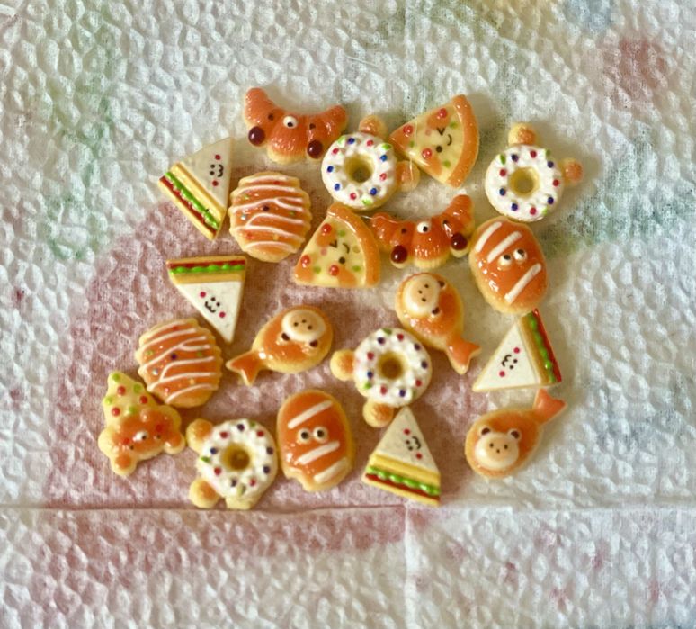 Миниатюрный набор посуды для кукол