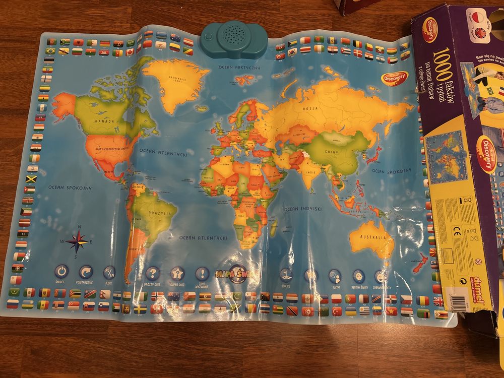 Interaktywna mapa świata