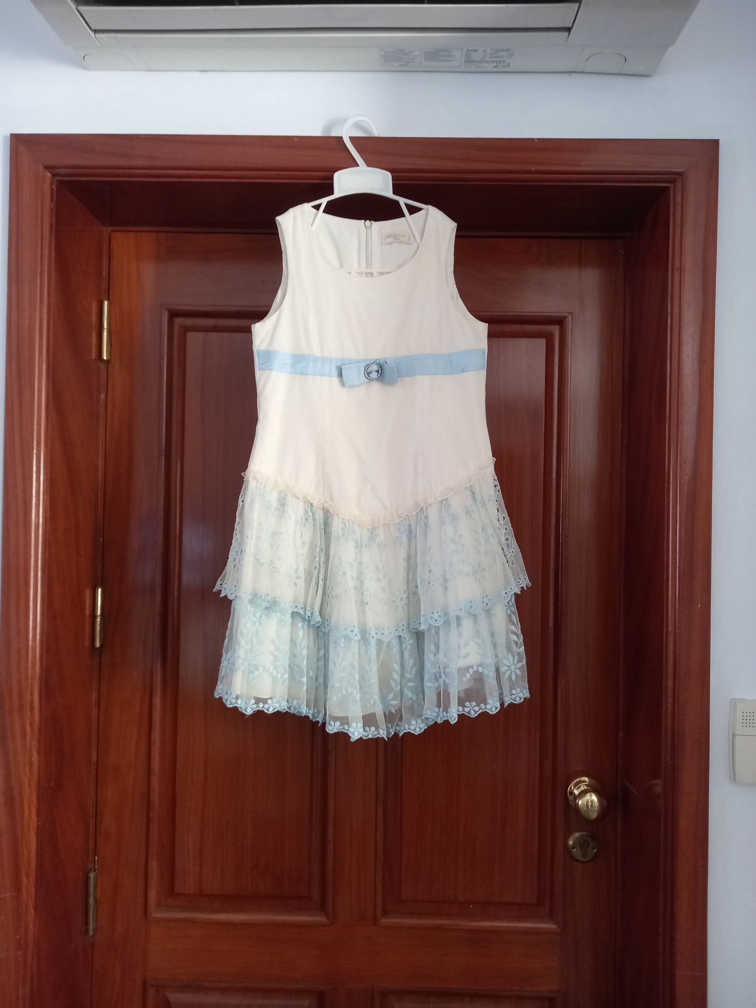 Vestido de menina de cerimónia ou festa comunhão