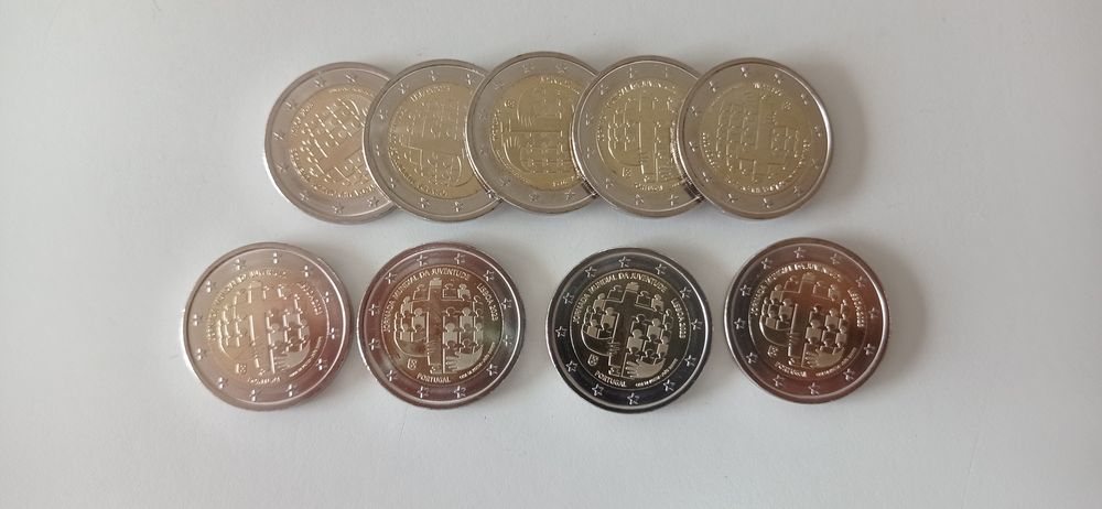 Moedas comemorativas do Euro