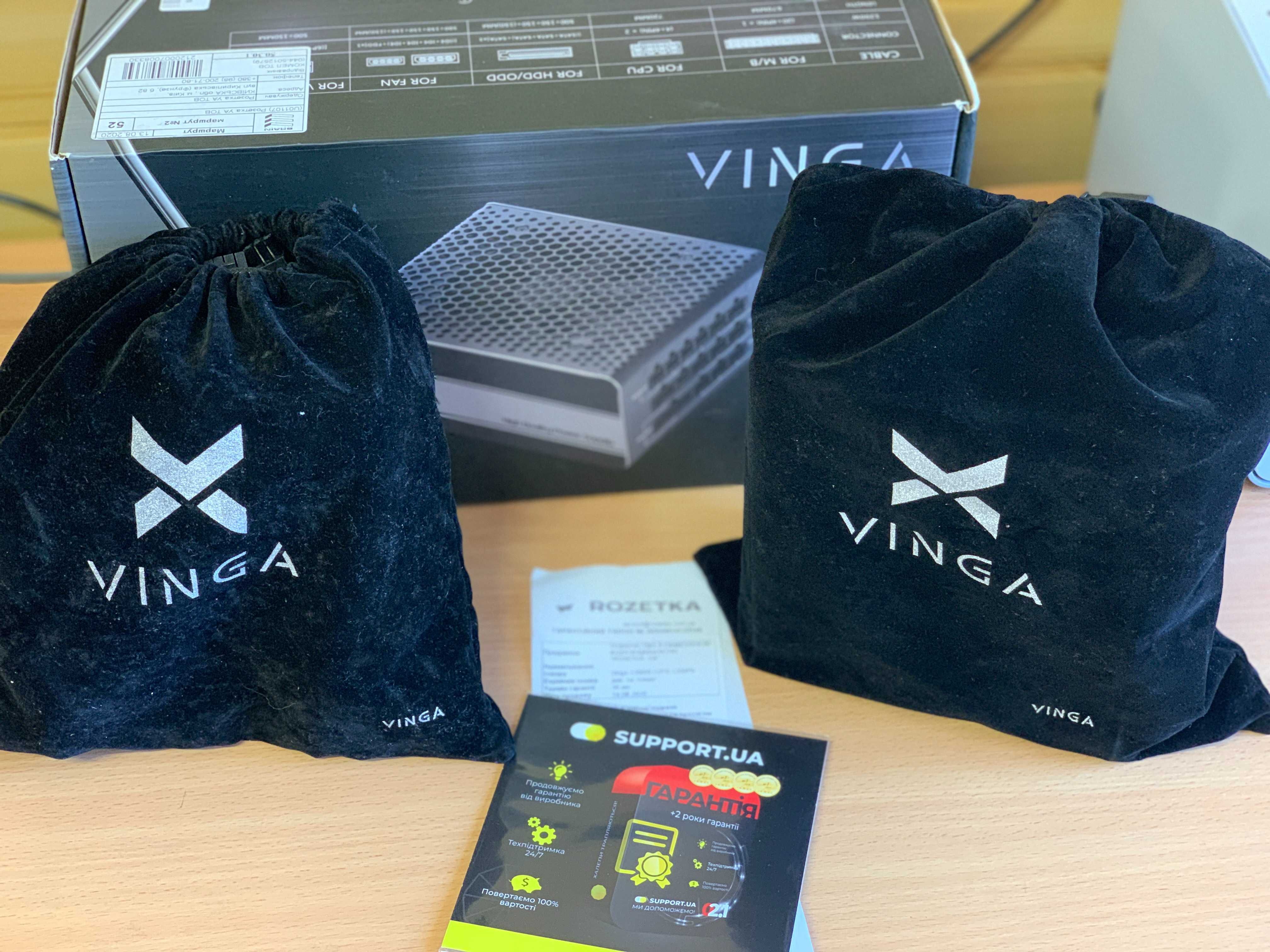 Platinum Vinga 1200W / Гарантия Brain ua / 80 PLUS