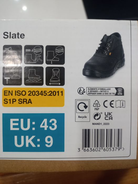 Buty robocze Site   nowe rozmiar 43