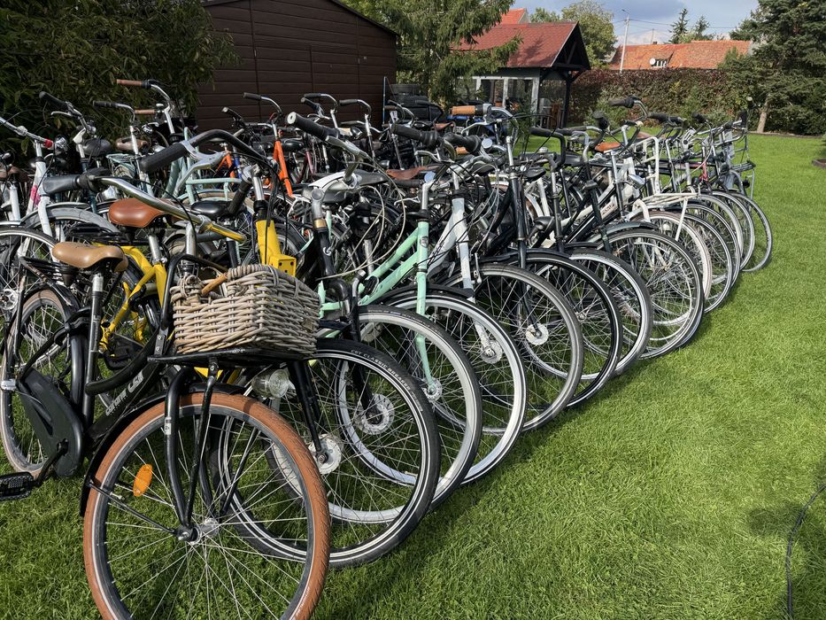 Pakiet holenderskich rowerow miejskich 30 szt Gazelle,Batavus,Sparta