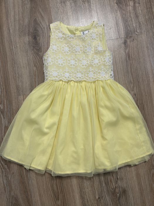 Sukienka C&A 110 żółta