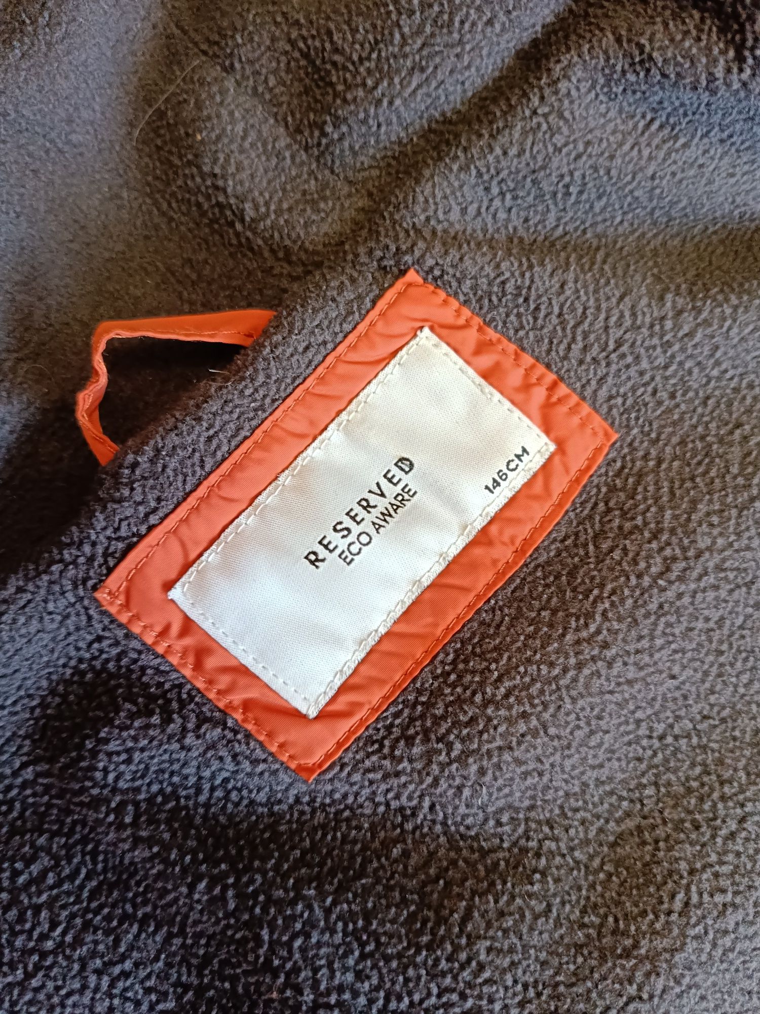 Kurtka ocieplana polarem Reserved 164