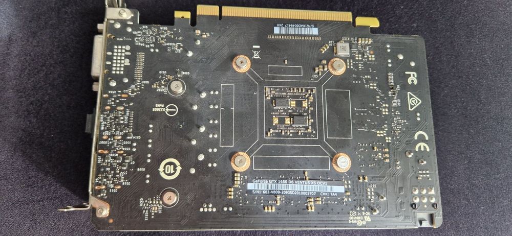 Karta graficzna GeForce GTX 1650 D6 VENTUS XS OCV1
