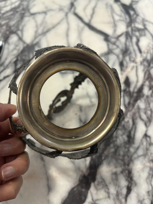 Cukiernica Hefra vintage koszyk, rzadki wzór Winogrona