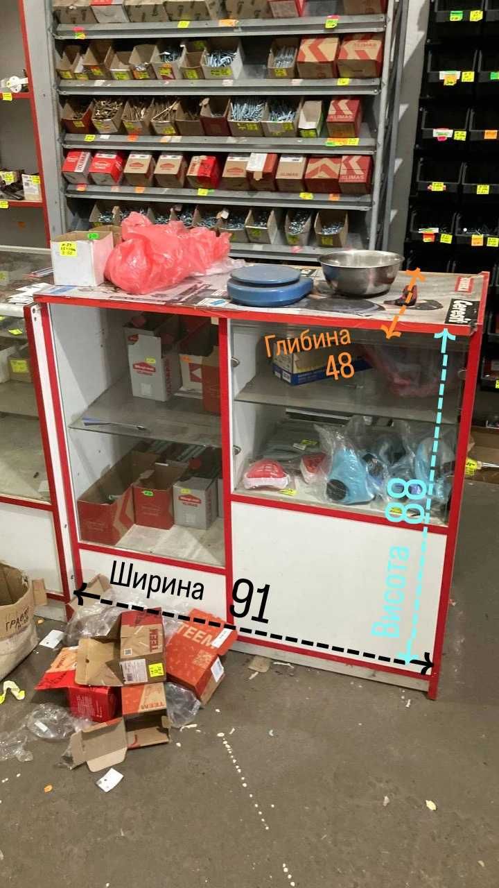 Вітрини для магазину оптом та розніцу