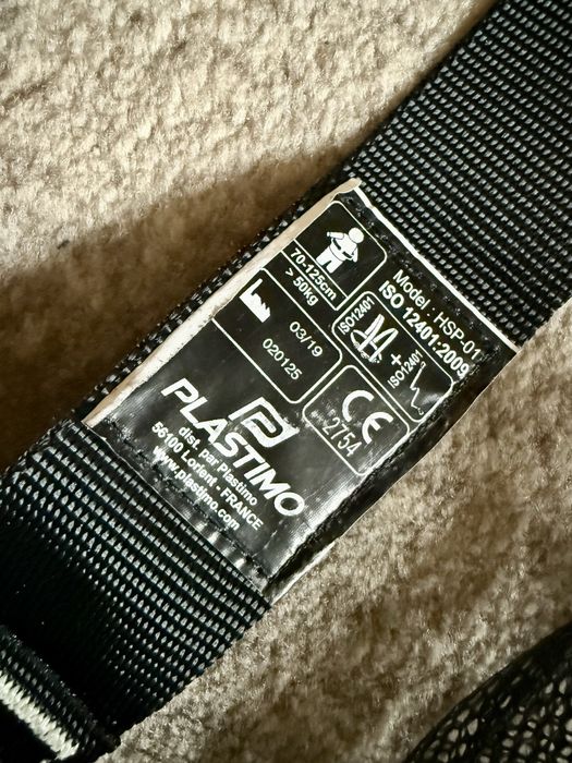 Kamizelka asekuracyjna i life line PLASTIMO HSP-01 + LP-B1