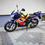Honda cbr 125 częsci ( lampa , siedzenie , wydech, set , filtr )