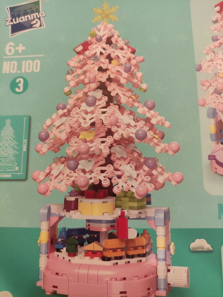Choinka z klocków  jak lego creator