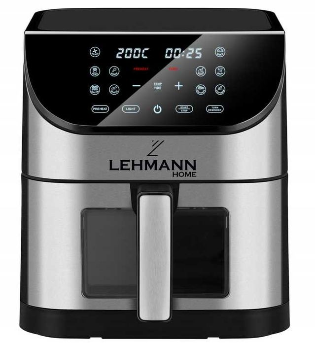 Frytkownica BEZTŁUSZCZOWA 1800W AIR FRYER 8L  12 programów nowa