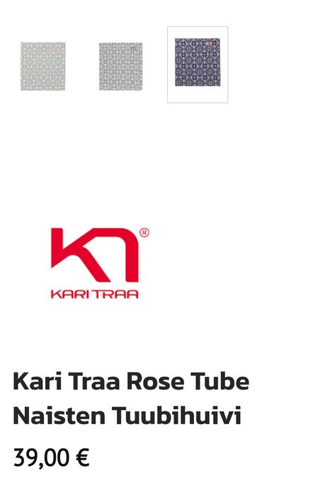 Kari Traa merino wool мериносовий шарф-труба горловик бафф снуд