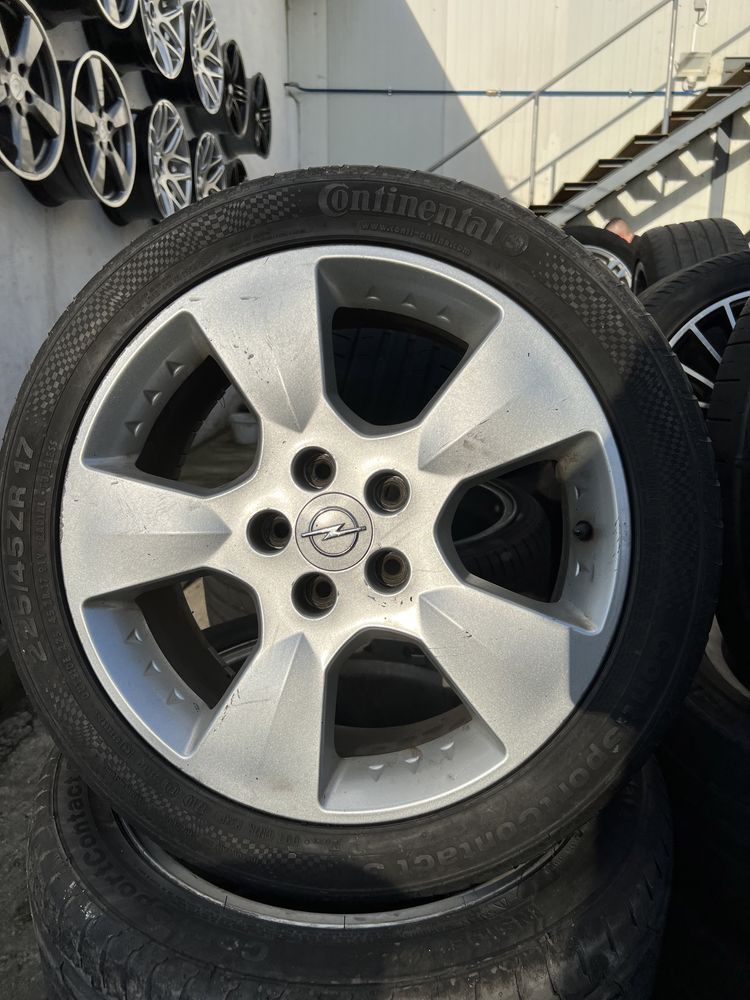 Jantes usadas 17 Opel zafira Astra H, astra G 5x110