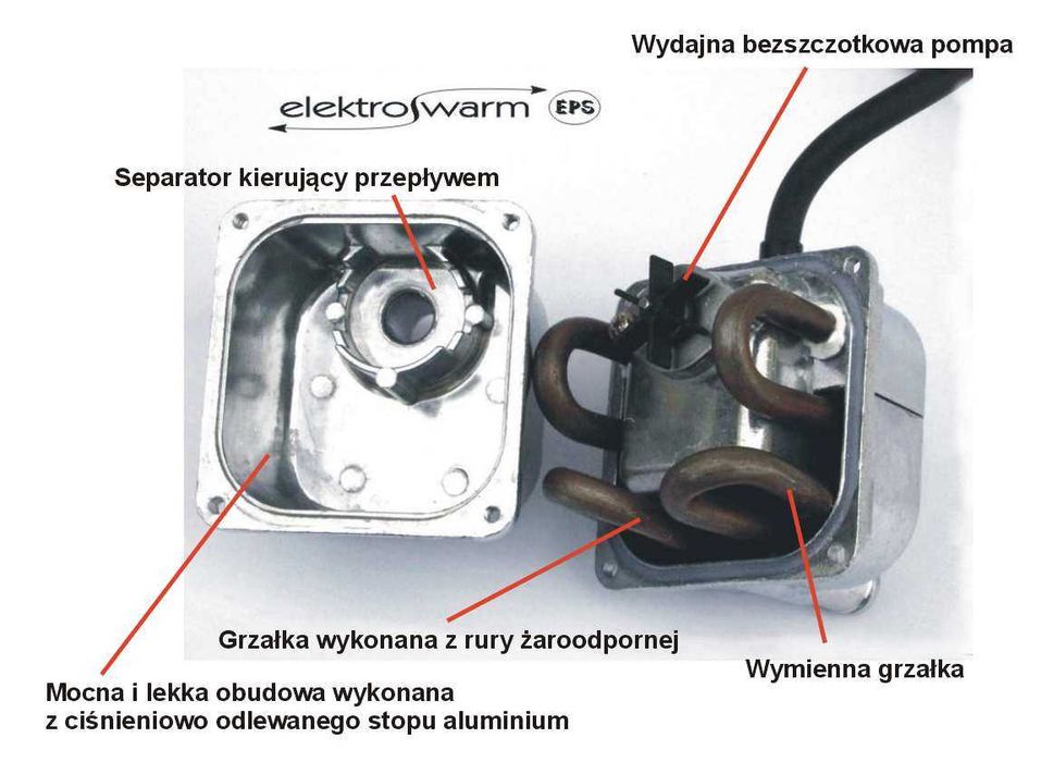 podgrzewacz dogrzewacz grzałka silnika 1500w