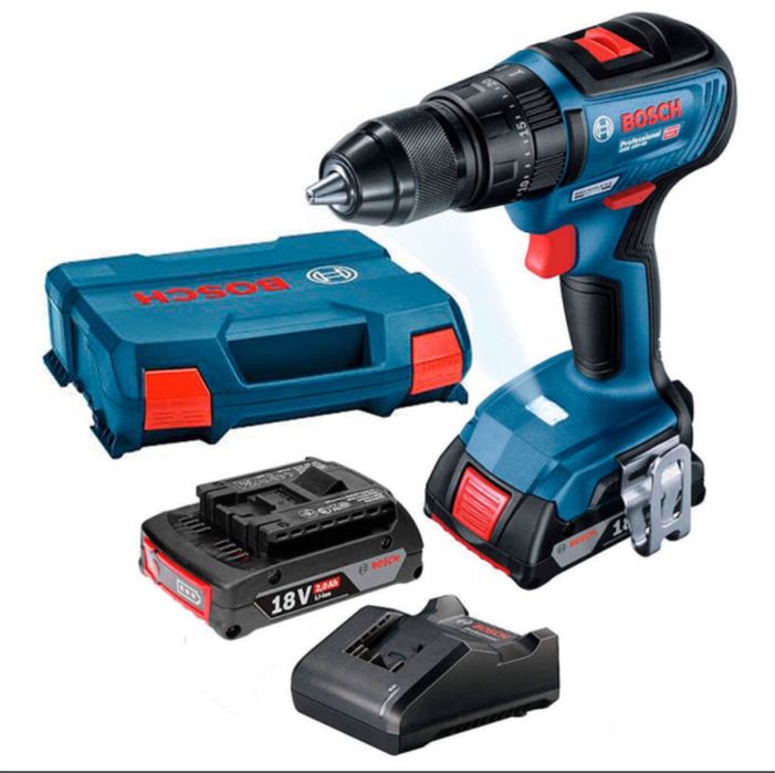 Шуруповерт ударный аккумуляторный Bosch Professional GSB 18V-50 2XGBA