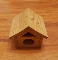 Drewniany domek dla chomika